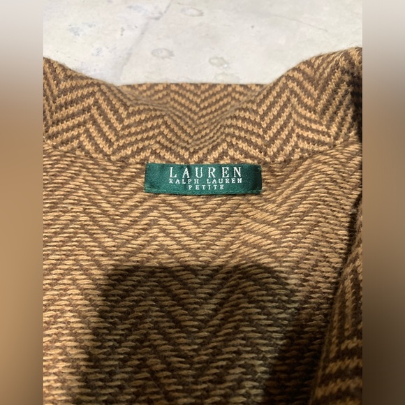 Lauren Ralph lauren petite cardigan brown - Picture 4 of 13